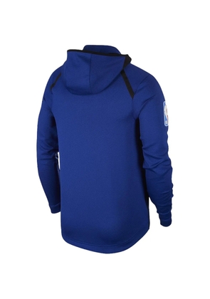 Nike NBA GS Warriors logo-print hoodie - Blue