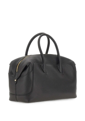 GIANNI CHIARINI Gemma hammered leather tote bag - Black