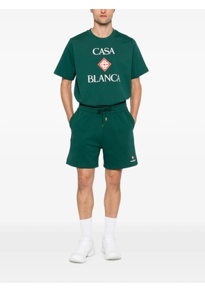 Casablanca logo-print T-shirt - Green