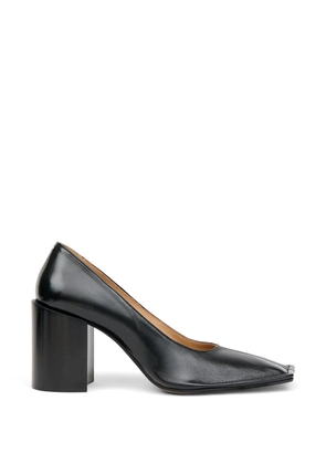 Maison Margiela piped square-toe pumps - Black