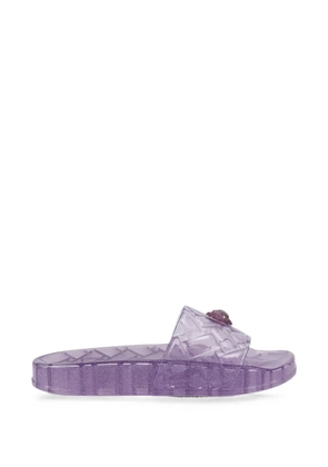 Kurt Geiger London Meena jelly slides - Purple