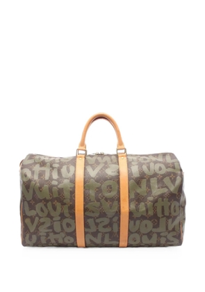 Louis Vuitton Pre-Owned 2001 Keepall Monogram Graffiti holdall - Brown