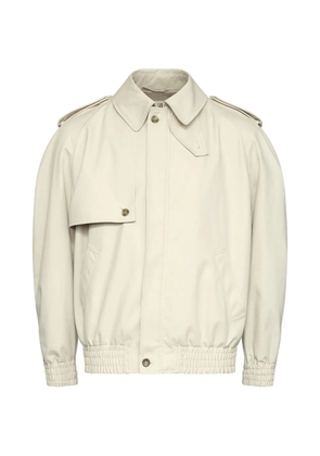 MM6 Maison Margiela cotton twill jacket - Neutrals