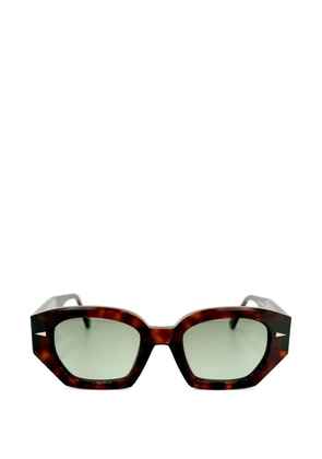 Ahlem Constantine geometric-frame sunglasses - Brown