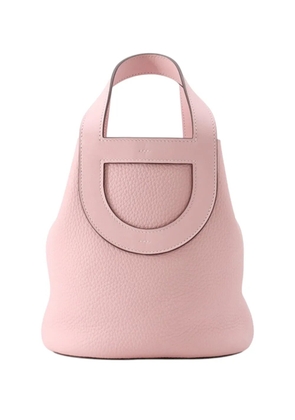 Hermès Pre-Owned 2024 Clemence and Swift In The Loop 18 handbag - Pink