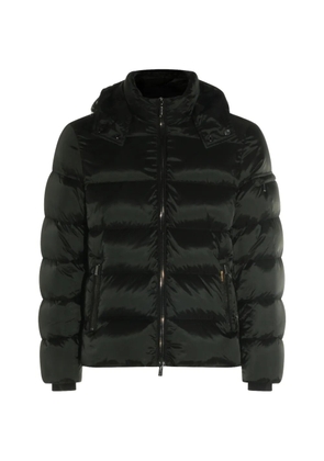 Moorer padded hooded jacket - Green