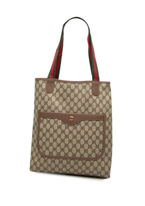 Gucci Pre-Owned 20th Century GG Supreme Web tote bag - Neutrals