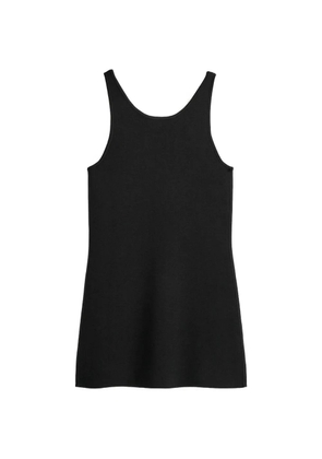 TOTEME compact knit tank top - Black