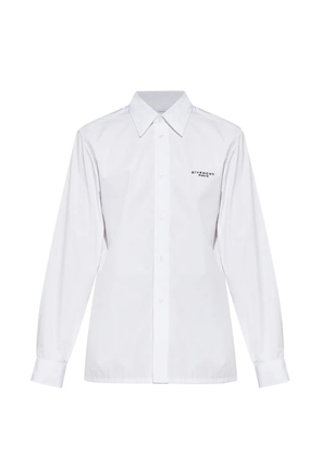 Givenchy embroidered-logo shirt - White