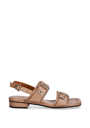 BILLI BI buckle-detail slingback sandals - Neutrals