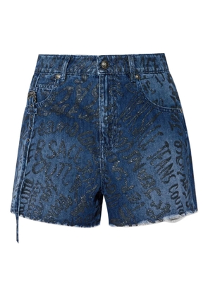 Versace Jeans Couture denim shorts - Blue