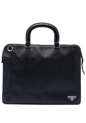 Prada Pre-Owned 2013-2026 Saffiano business bag - Black
