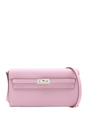Hermès Pre-Owned 2025 Epsom Kelly To Go Wallet crossbody bag - Pink