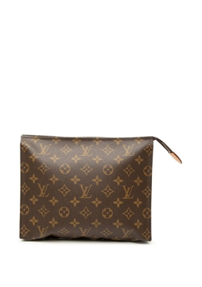 Louis Vuitton Pre-Owned 2004 Monogram Toiletry Pouch 26 clutch bag - Brown