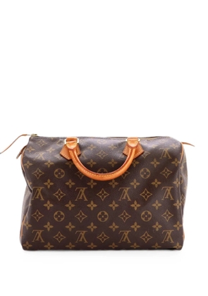Louis Vuitton Pre-Owned Speedy Handbag Monogram Canvas 30 satchel - Brown