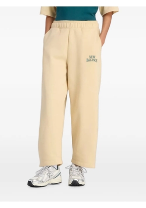 New Balance Trackside fleece barrel pants - Neutrals