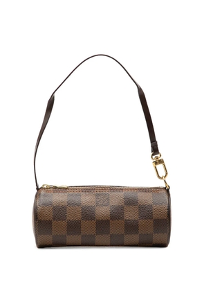Louis Vuitton Pre-Owned 1990-2010 Damier Ebene Papillon Pochette handbag - Brown