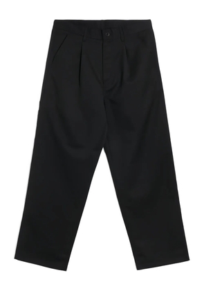 Carhartt WIP Seaton logo-patch trousers - Black