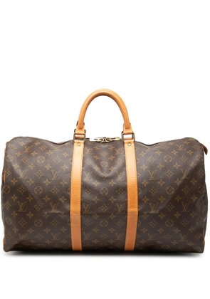 Louis Vuitton Pre-Owned 1994 Monogram Keepall 50 travel bag - Brown