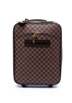 Louis Vuitton Pre-Owned 2000-2026 Damier Ebene Pegase Legere 45 travel bag - Brown