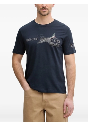 Aeronautica Militare MB-339 aircraft-print T-shirt - Blue