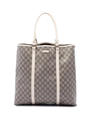 Gucci Pre-Owned 2016-2026 GG Supreme Joy Vertical tote bag - White