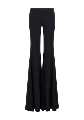 Roberto Cavalli flared-leg trousers - Black