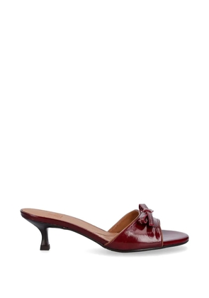 BILLI BI bow-detail kitten-heel sandals - Red