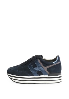 Hogan H483 platform sneakers - Blue