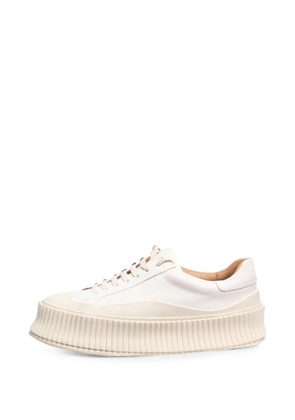 Jil Sander Pre-Owned platform sneakers - White