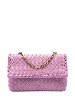 Bottega Veneta Pre-Owned 2012-2026 Baby Nappa Intrecciato Olimpia crossbody bag - Pink