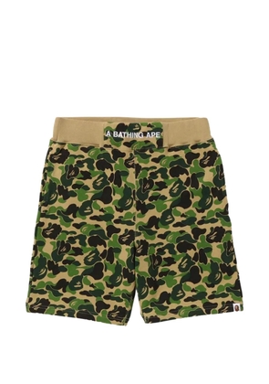 A BATHING APE® ABC Camo sweat shorts - Neutrals