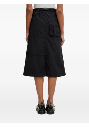 Gramicci belted cargo midi skirt - Black