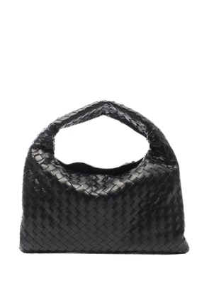Bottega Veneta Pre-Owned 2012-2026 Small Calfskin Intrecciato Hop hobo bag - Black