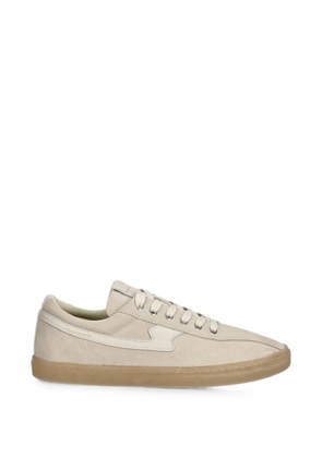 Stepney Workers Club S-Strike suede panelled sneakers - Neutrals