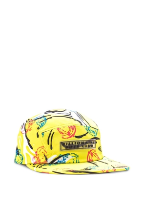 Billionaire Boys Club BB Waves printed cap - Yellow