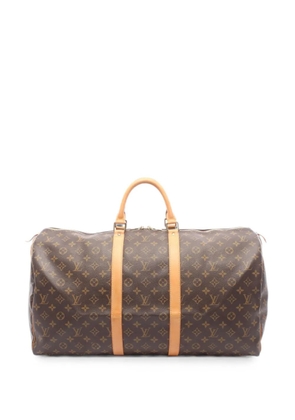 Louis Vuitton Pre-Owned 2003 Keepall 55 monogram travel bag - Brown
