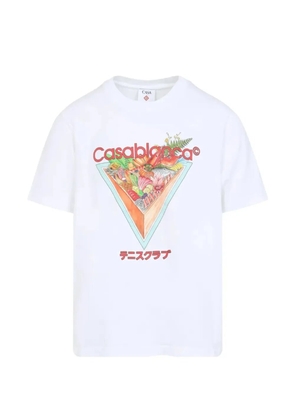 Casablanca crew-neck T-shirt - White