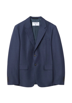 Filippa K Hugh single-breasted blazer - Blue