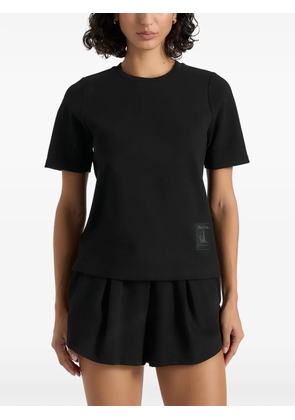 Manière De Voir TS002 in black short-sleeve cotton T-shirt
