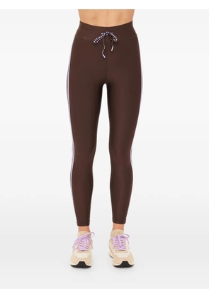 The Upside Oxford side-stripe track pants - Brown