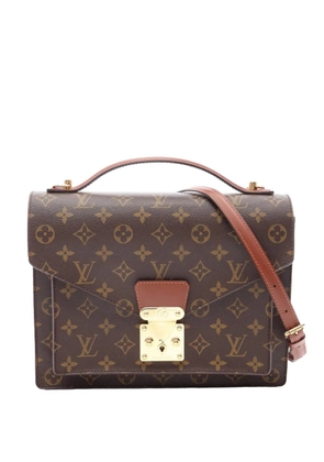 Louis Vuitton Pre-Owned 2002 Monogram Monceau 28 satchel - Brown