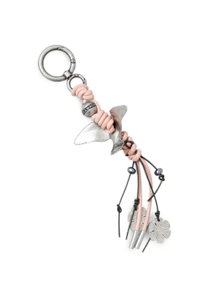 Andersson Bell Lucky Bird flower-detail keyring - Pink