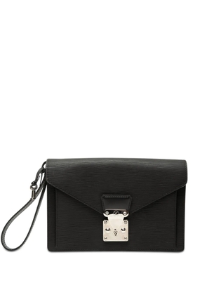 Louis Vuitton Pre-Owned 2006 Epi Pochette Sellier Dragonne clutch bag - Black