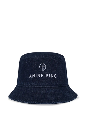 ANINE BING Nicks bucket hat - ink blue