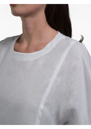 Moorer Genola kimono-sleeve blouse - White