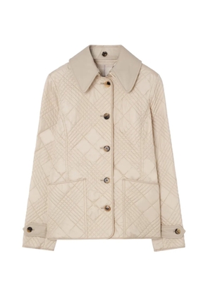 Burberry quilted nylon Fernleigh jacket - Neutrals