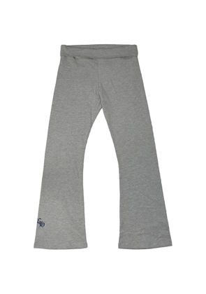 Chrome Hearts logo-print flared trousers - Grey