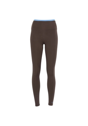 P.E Nation Vita logo-print leggings - Brown