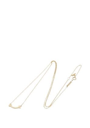 Tiffany & Co. Pre-Owned 2010s T Smile Mini necklace - Gold